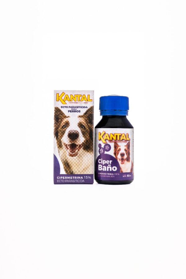 Baño Garrapaticida para Perros Ciper Baño (Cipermetrina 15%) 50ml - Imagen 1