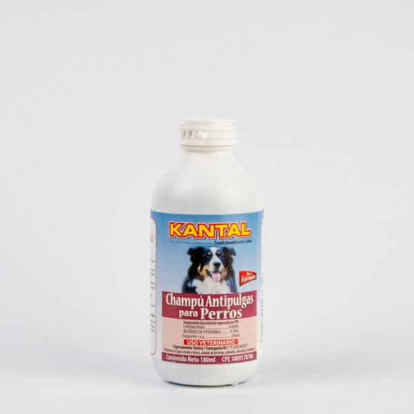 Champú Antipulgas para Perros (Nueva Fórmula) 180ml - Imagen 1