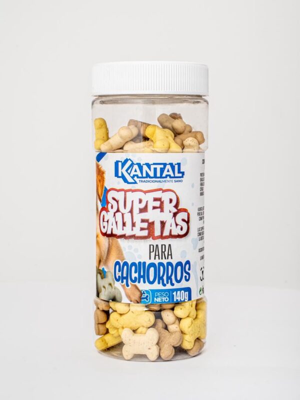 Super Galletas para Cachorros Kantal 140g - Imagen 1