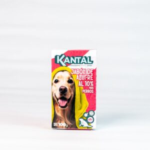 Jabón de Azufre al 10% para Perros Kantal (100g)