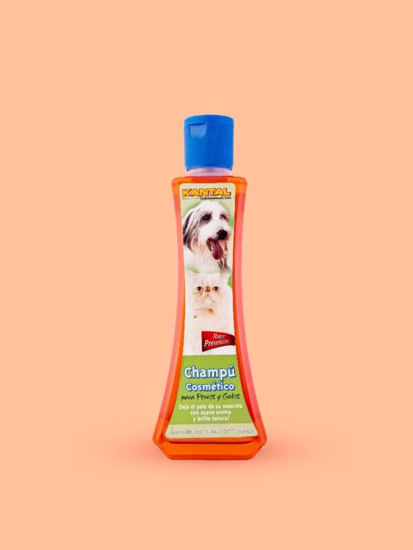 Champú Cosmético para Perros y Gatos Kantal 240ml - Imagen 1