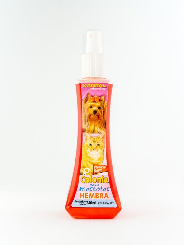 Colonia para Mascotas Hembra Kantal 240ml - Imagen 1