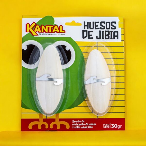 Hueso de Jibia con Soporte para Aves Kantal - Imagen 1